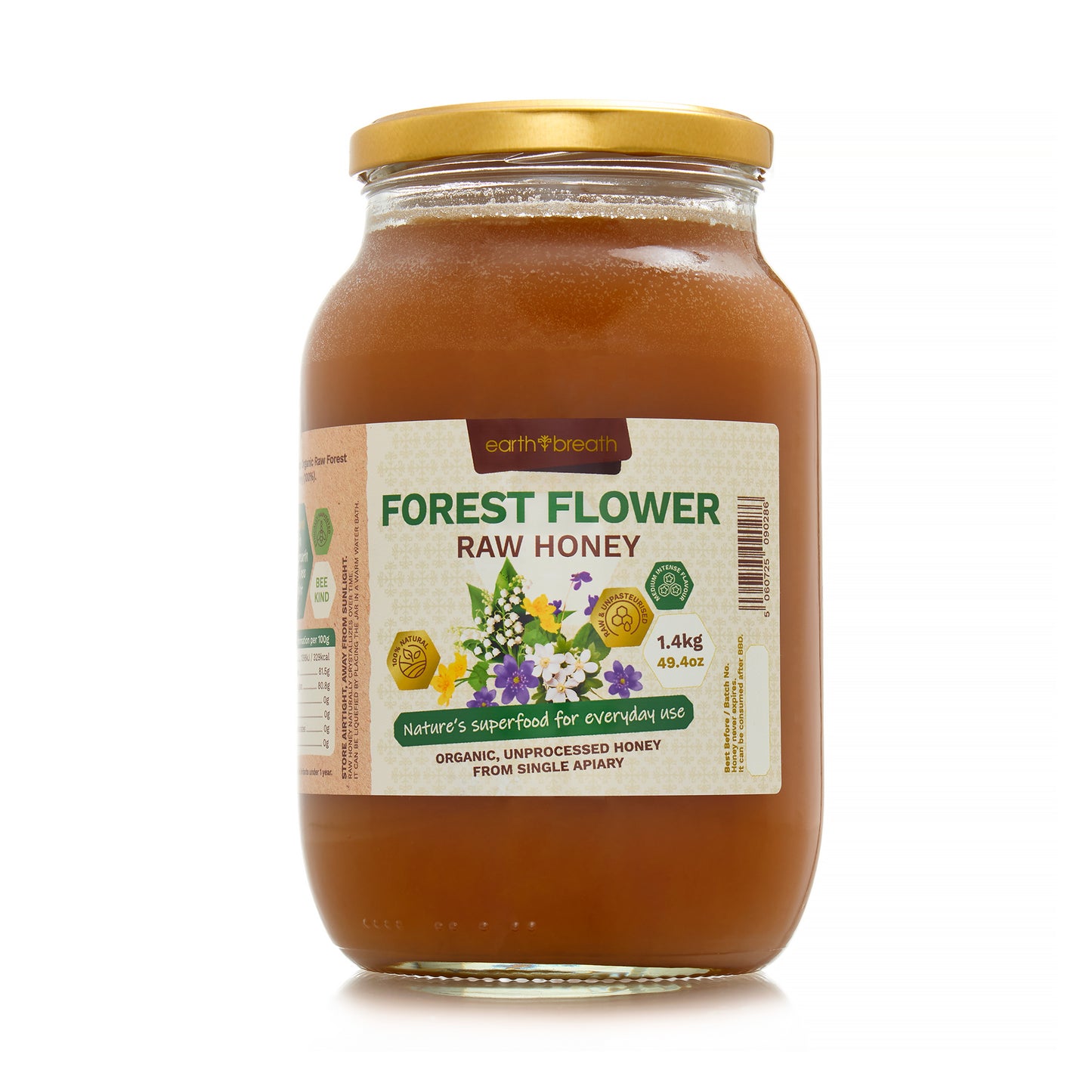 Organic Raw Forest Flower Honey 400g - 3kg