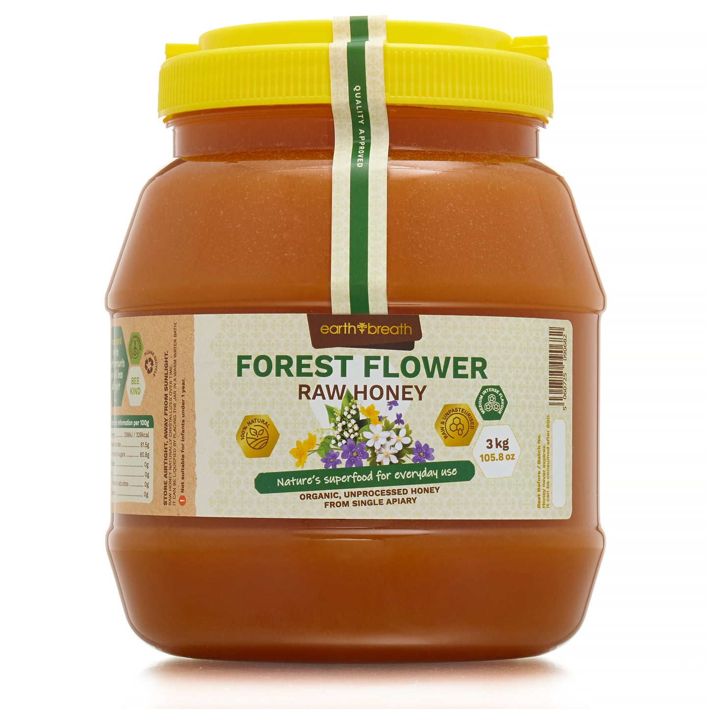 Organic Raw Forest Flower Honey 400g - 3kg