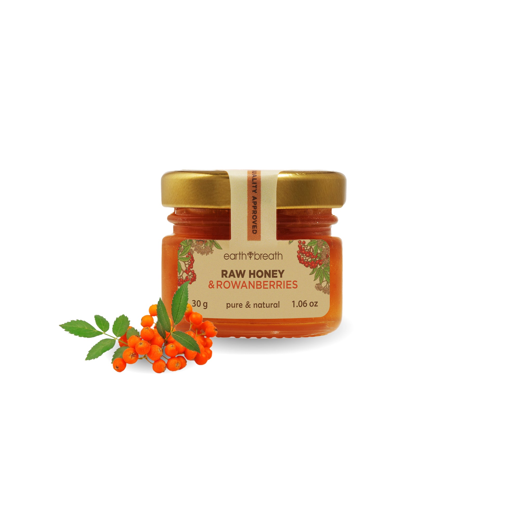 Honey with Rowan Berries (Copy) Earthbreath