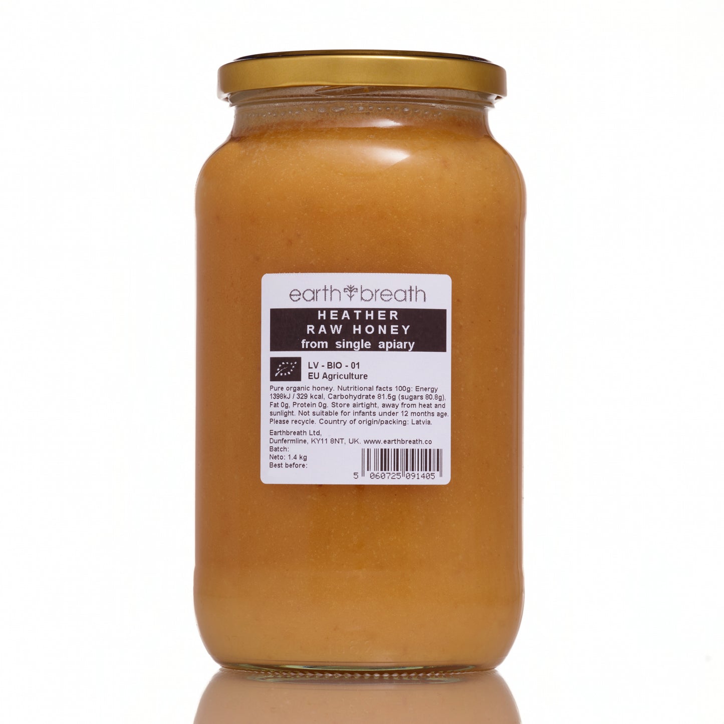 Organic Raw Creamed Heather Honey 400g - 3kg