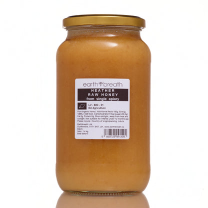 Organic Raw Creamed Heather Honey 400g - 3kg