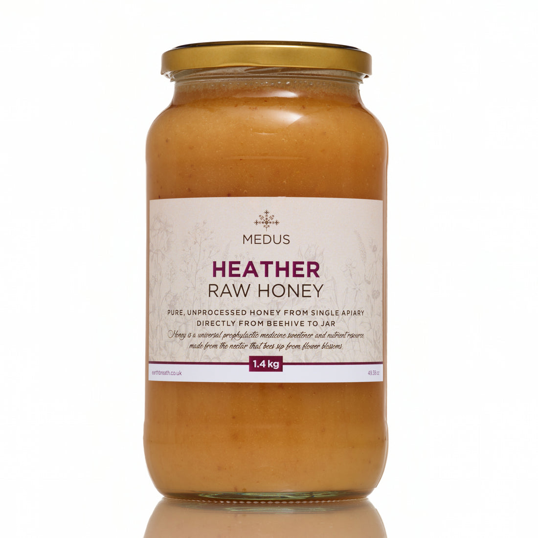 Organic Raw Creamed Heather Honey 400g - 3kg