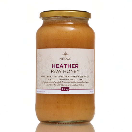 Organic Raw Creamed Heather Honey 400g - 3kg