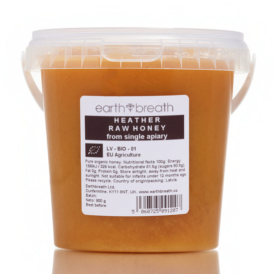 Organic Raw Creamed Heather Honey 400g - 3kg