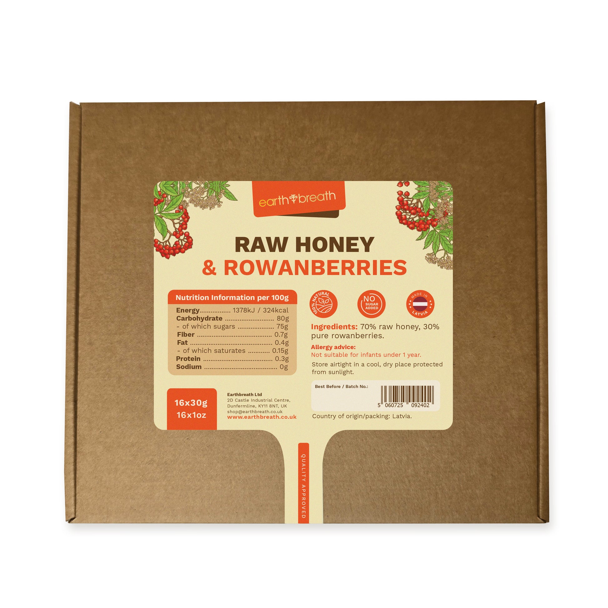 Honey with Rowan Berries (Copy) Earthbreath