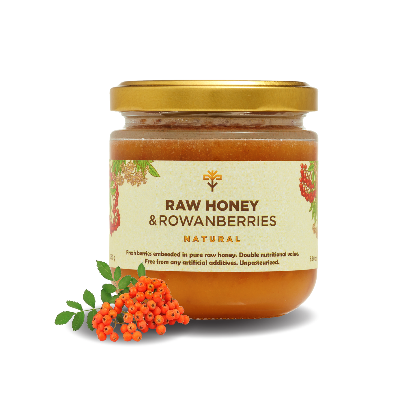 Honey with Rowan Berries (Copy) Earthbreath