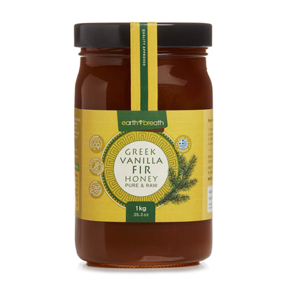 Organic Raw Vanilla Fir Honey Earthbreath