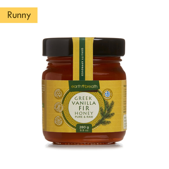 Organic Raw Vanilla Fir Honey Earthbreath