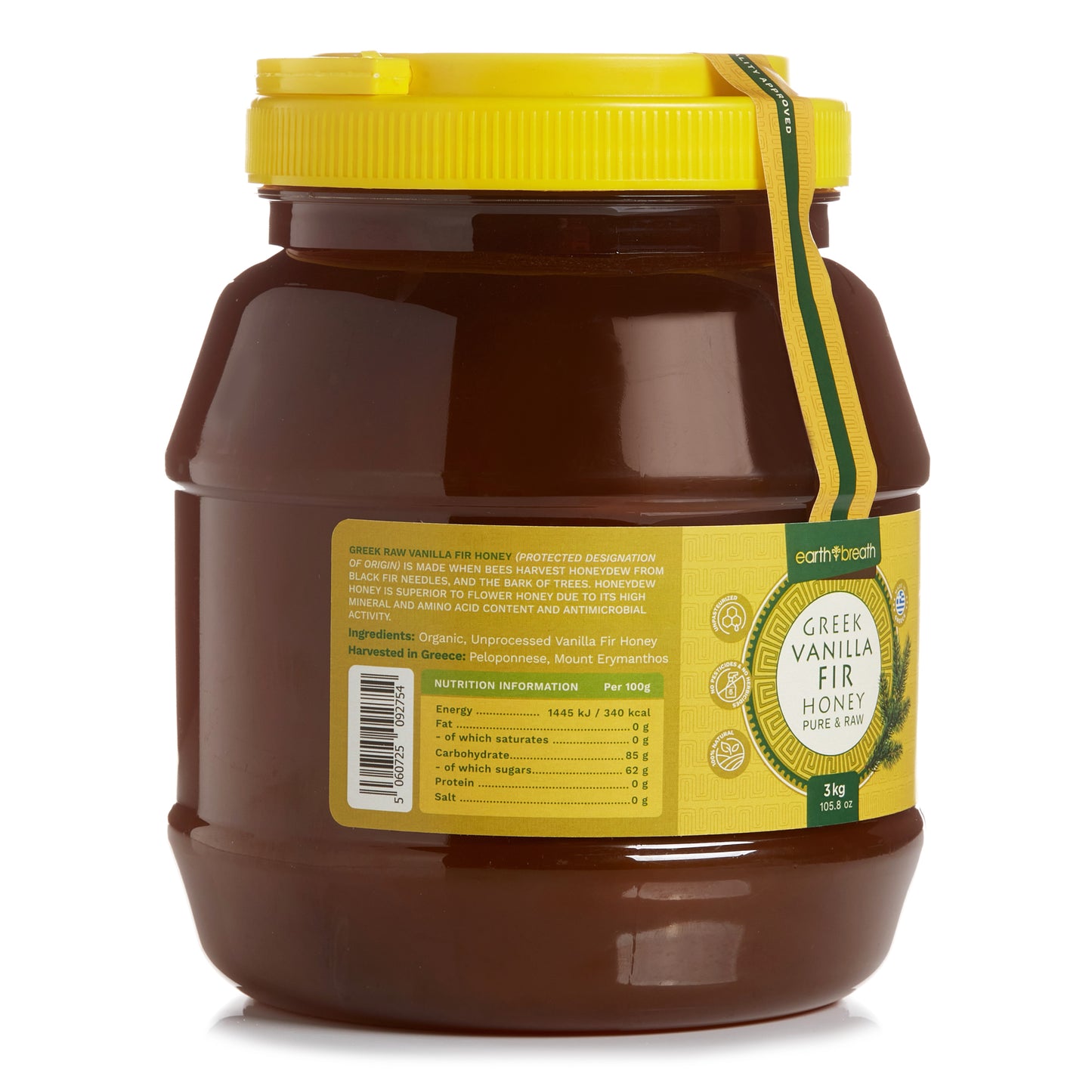 Organic Raw Vanilla Fir Honey Earthbreath