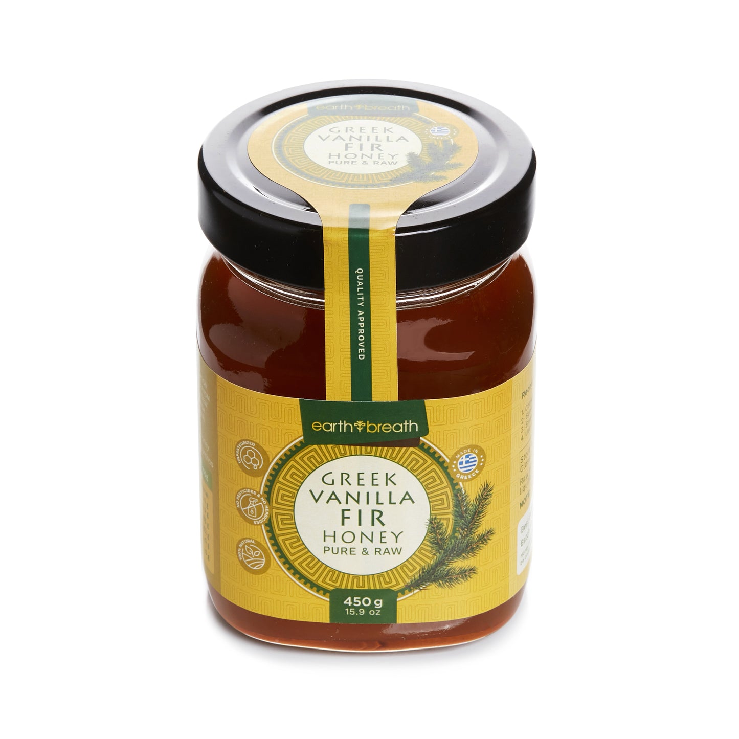 Organic Raw Vanilla Fir Honey Earthbreath