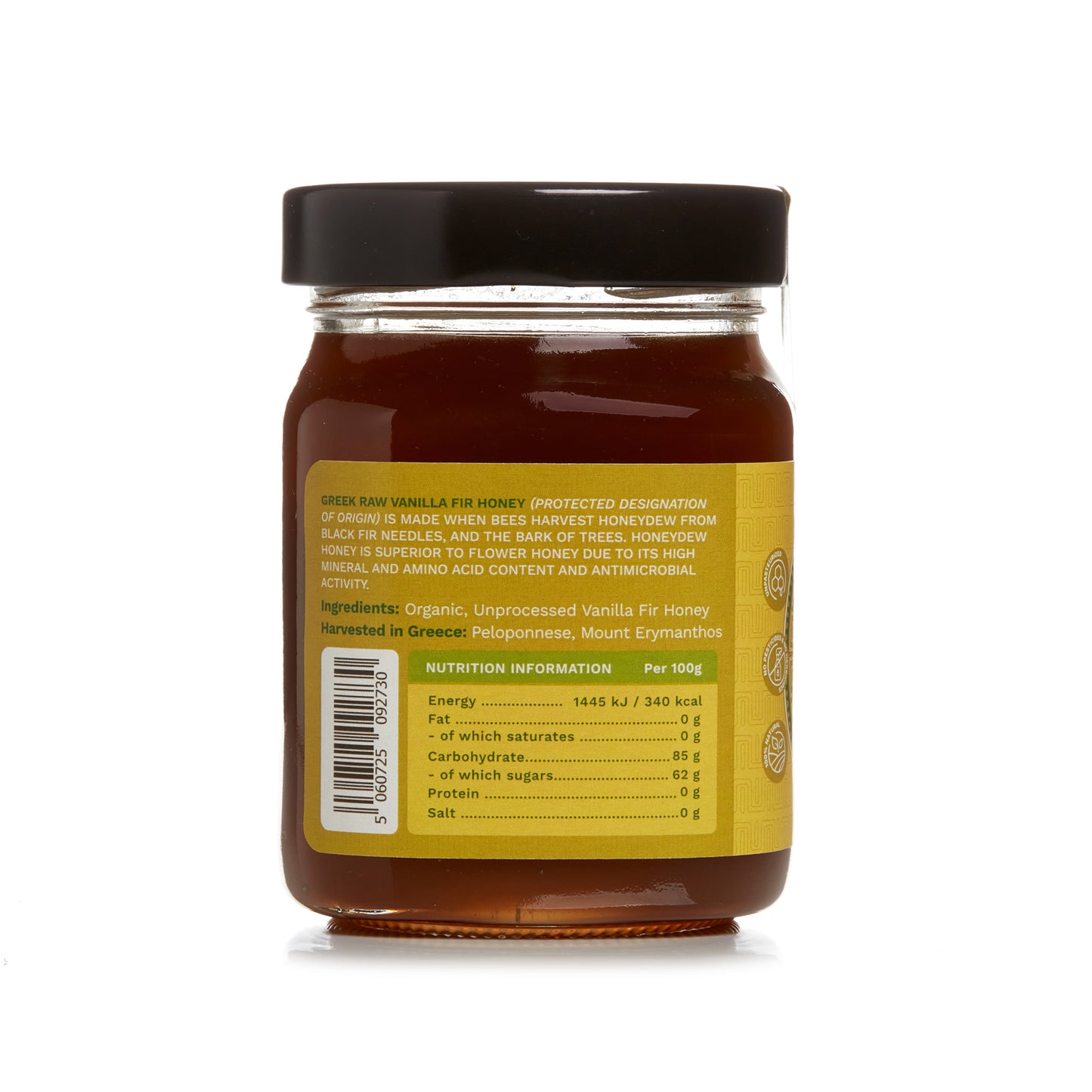 Organic Raw Vanilla Fir Honey Earthbreath
