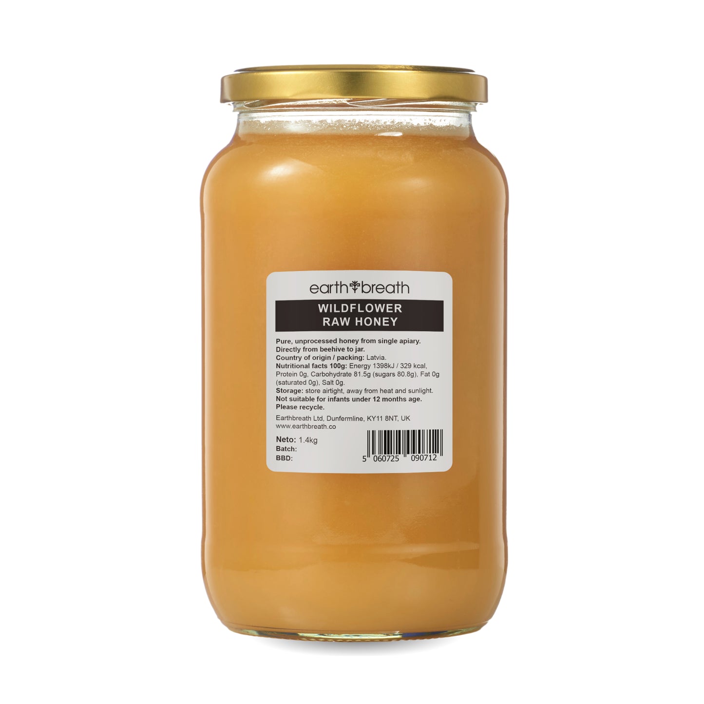 Raw Wildflower Honey (Copy) Earthbreath