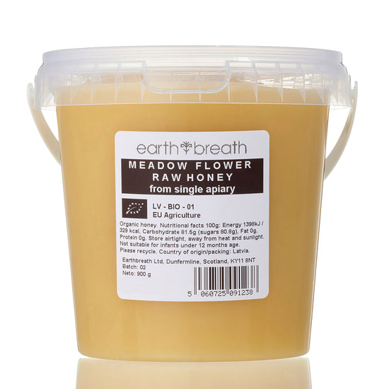 Organic Raw Meadow Flower Honey 400g - 3kg