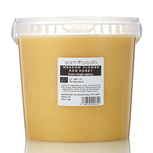 Organic Raw Meadow Flower Honey