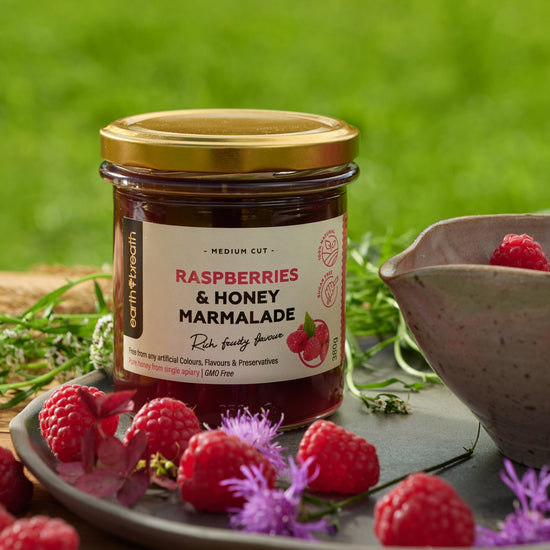 Raspberries-Honey Marmalade (Copy) Earthbreath