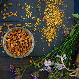 Bee Bread and Bee Pollen Pastilles