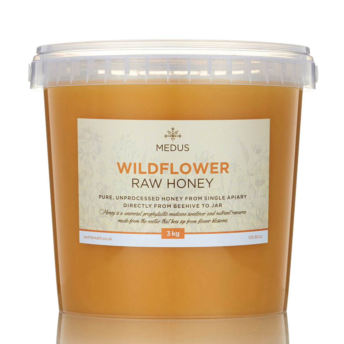 Raw Wildflower Honey 3kg tub