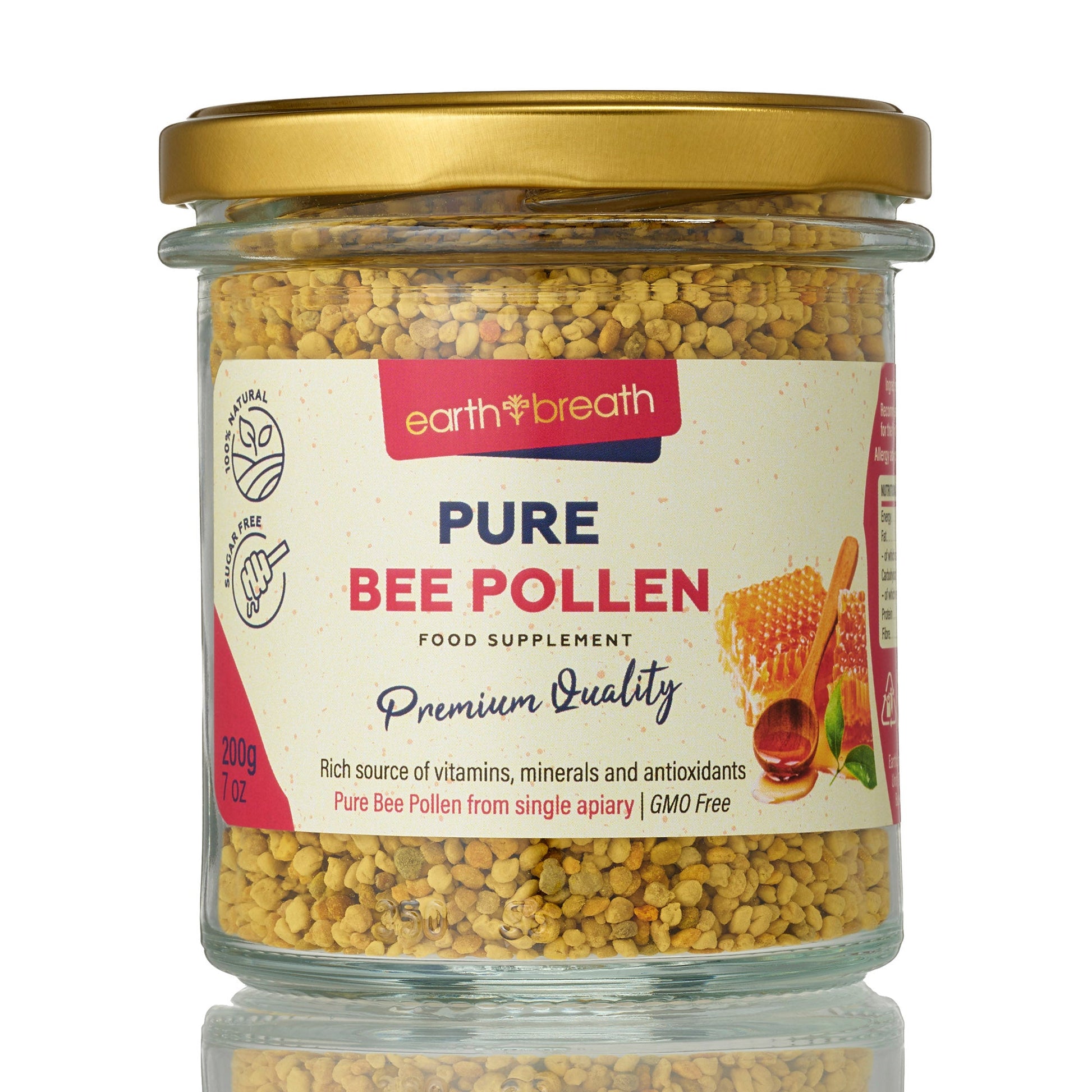 Bee Pollen 100g in Paper Pouch Earthbreath