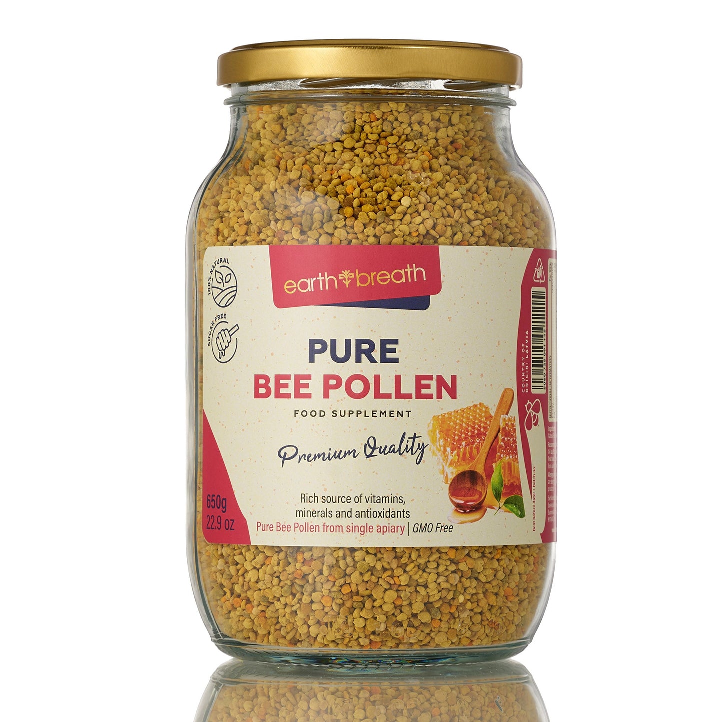 Bee Pollen 100g in Paper Pouch Earthbreath