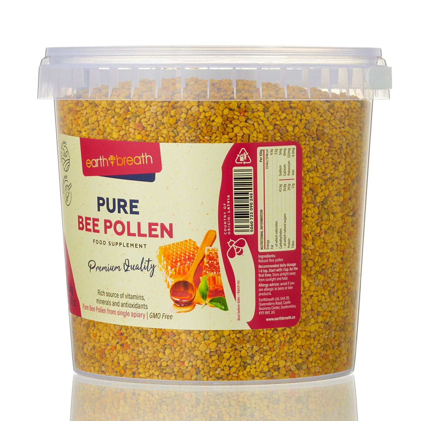 Bee Pollen 100g in Paper Pouch Earthbreath