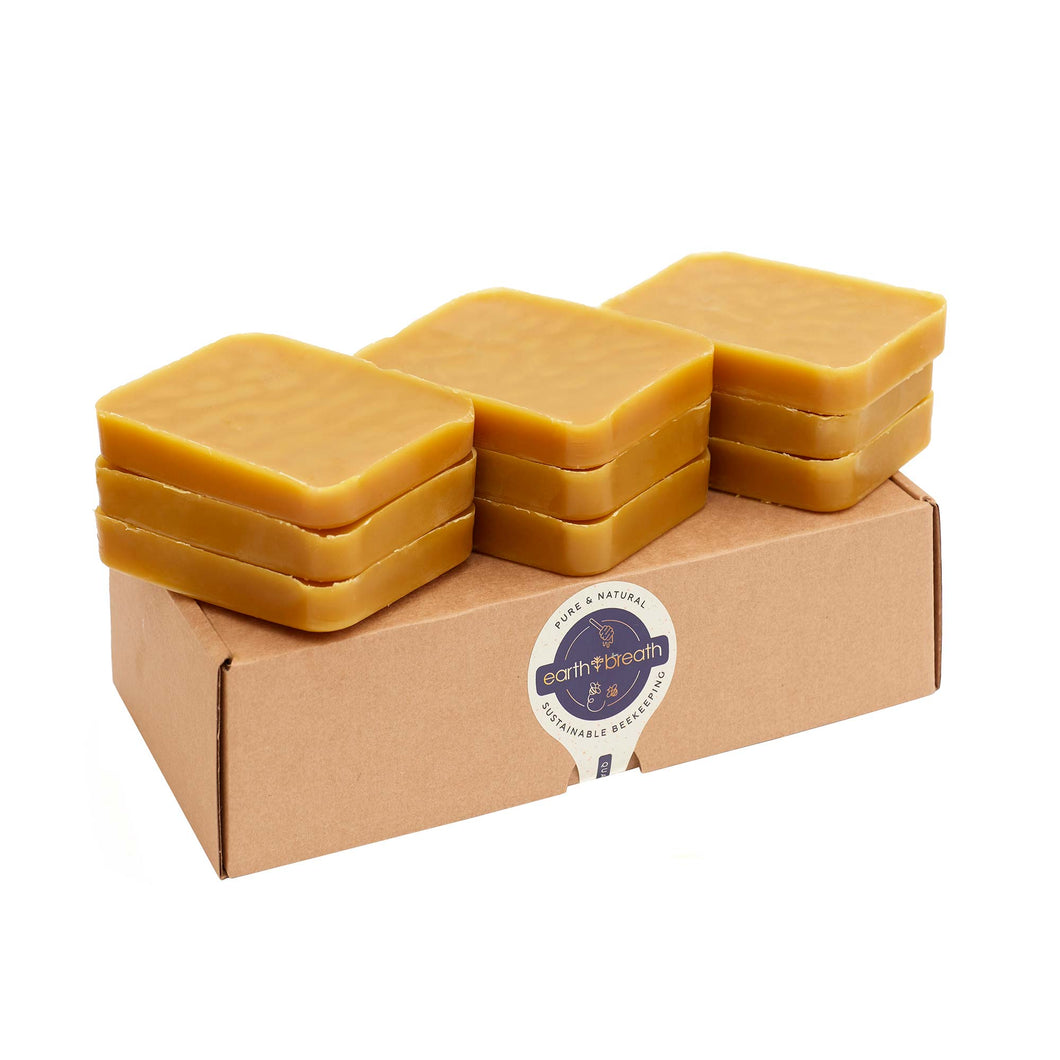 Organic Beeswax Blocks Earthbreath