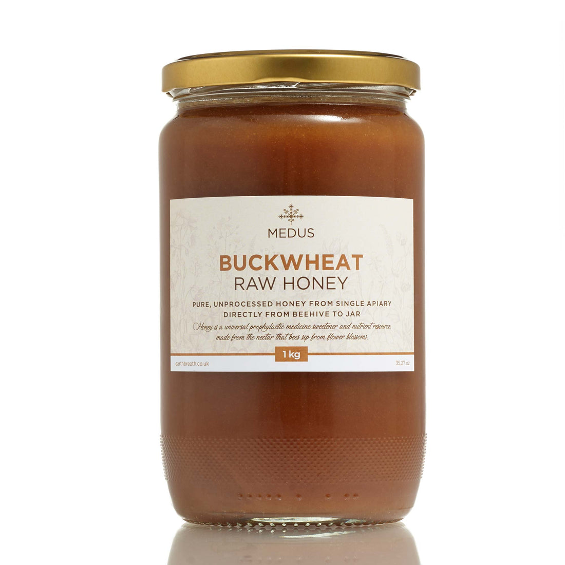Raw Buckwheat Honey 1kg – Earthbreath