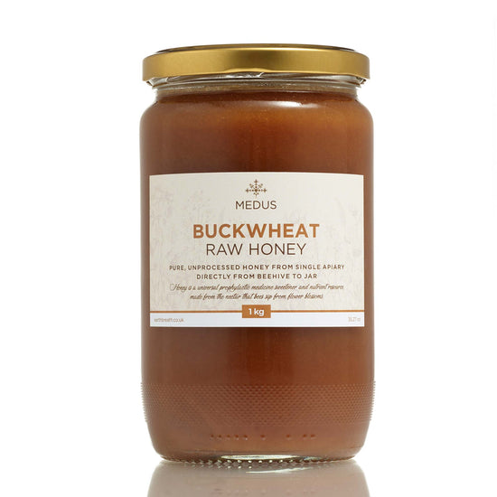 Raw Buckwheat Honey 1kg – Earthbreath