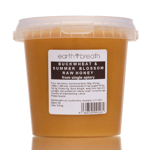 Raw Buckwheat & Summer Blossom Honey Earthbreath