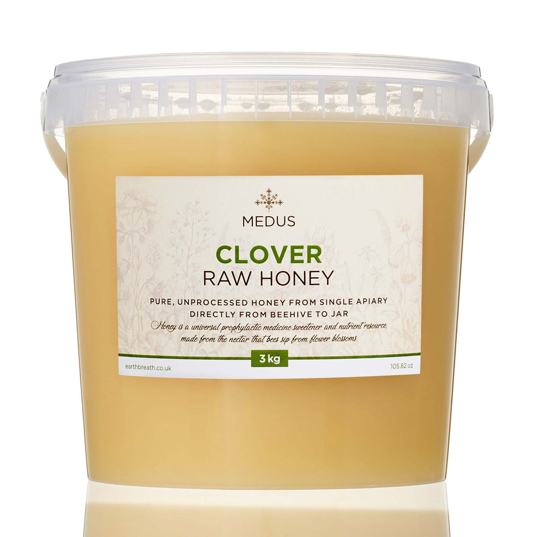 Raw Clover Honey Earthbreath