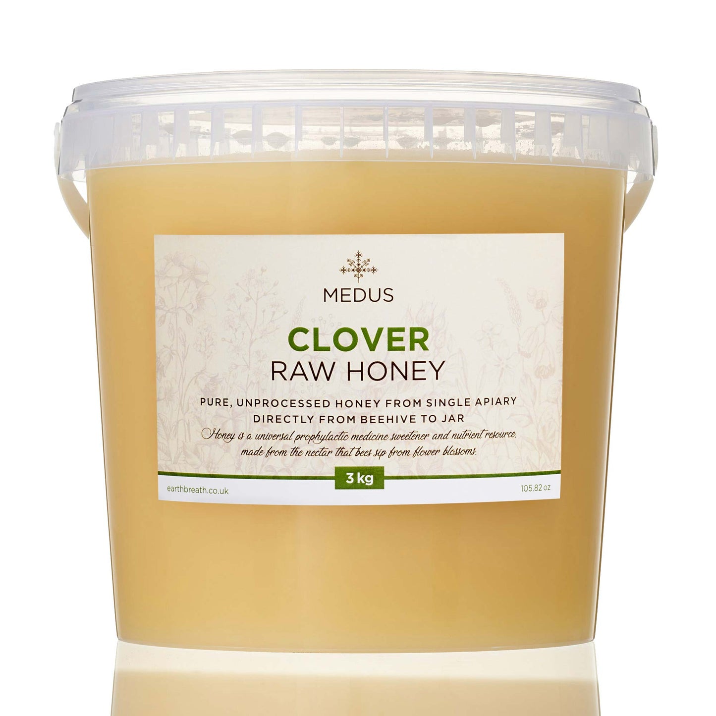 Raw Clover Honey Earthbreath
