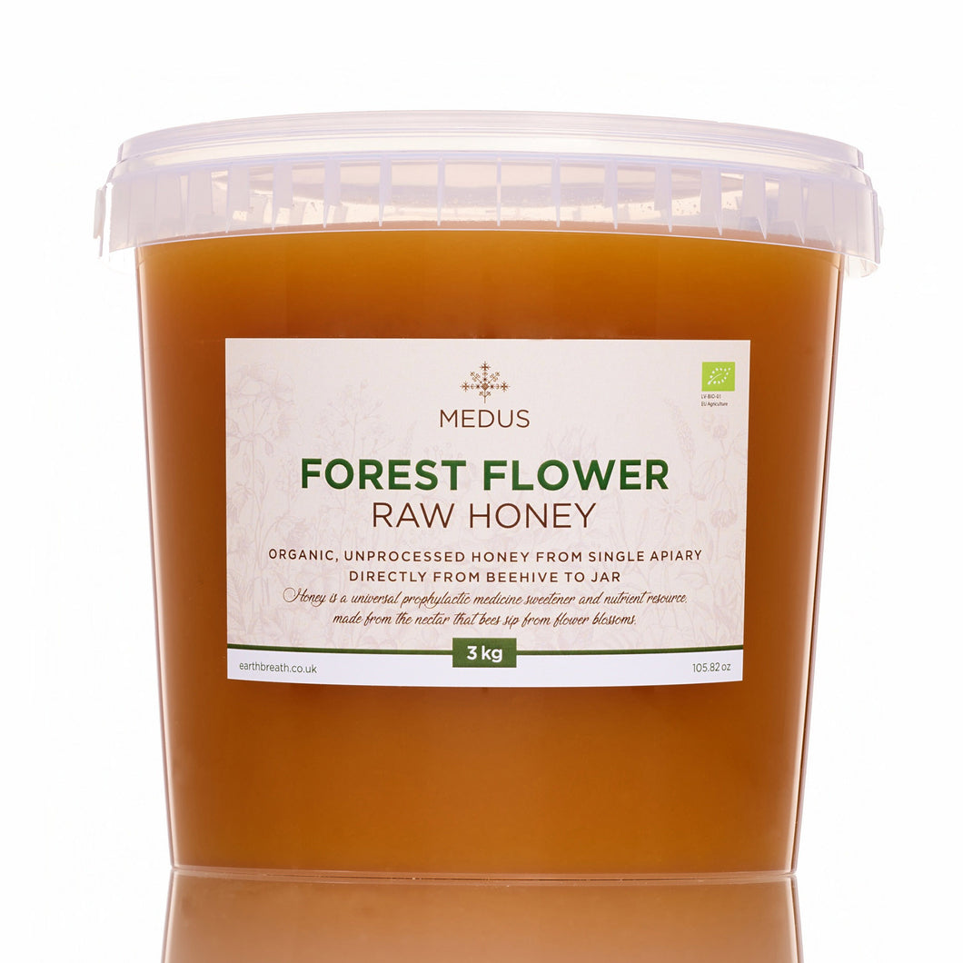 Organic Raw Forest Flower Honey Earthbreath