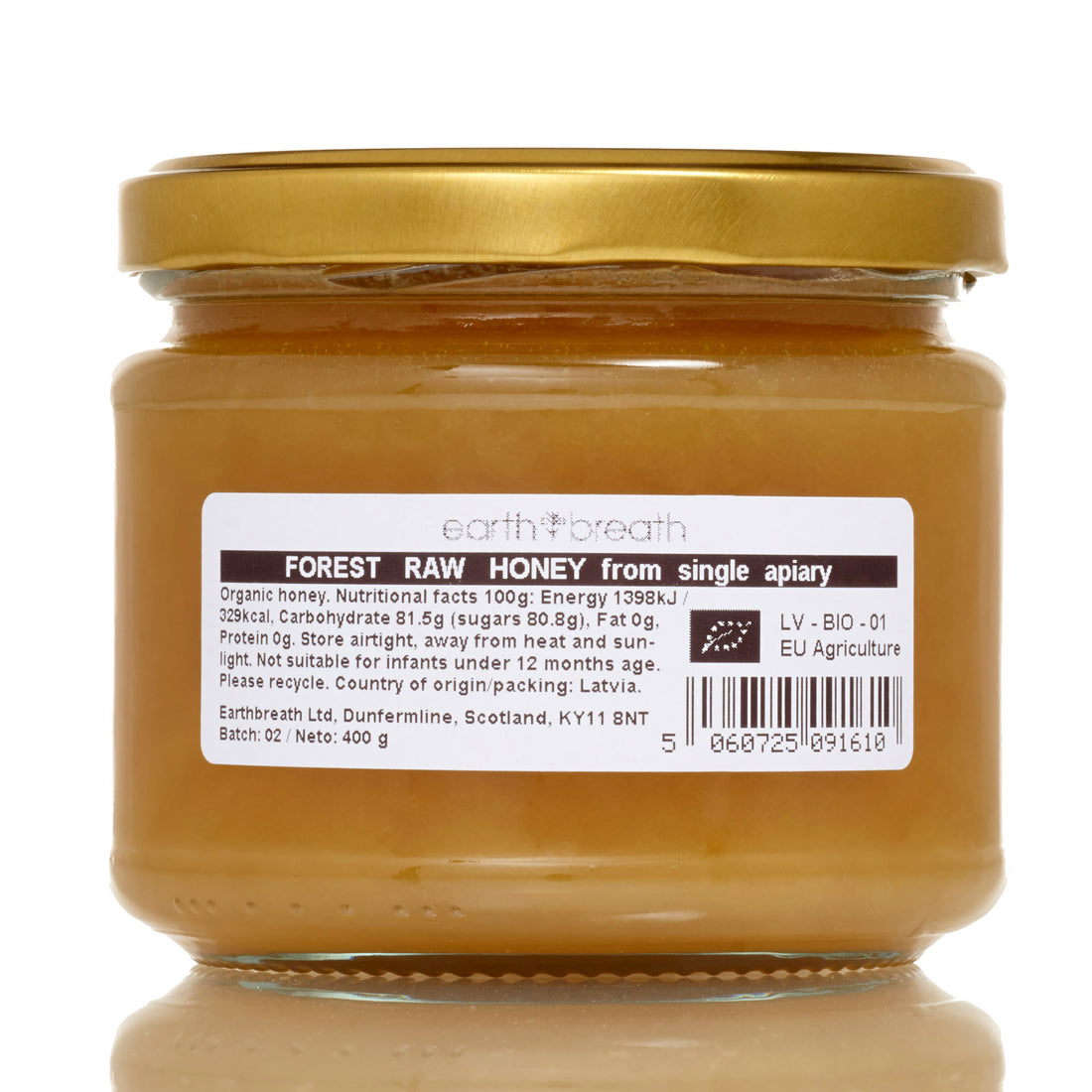 Organic Raw Forest Flower Honey Earthbreath