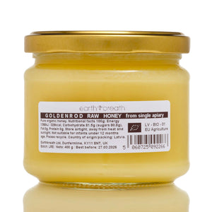 Organic Raw Goldenrod Honey Earthbreath