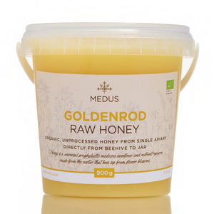 Organic Raw Goldenrod Honey Earthbreath