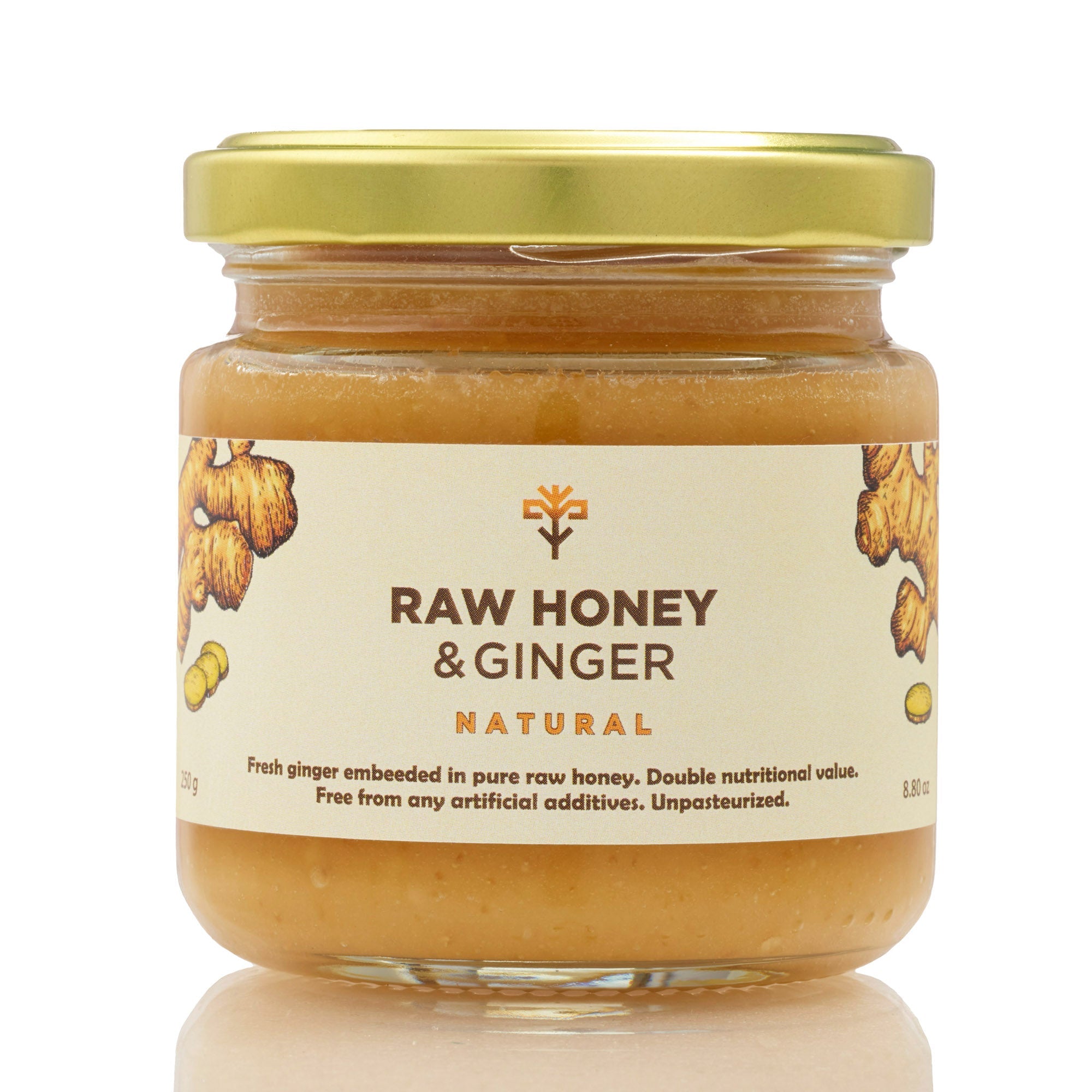 Buy All Natural Ginger Honey Online - Earthbreath