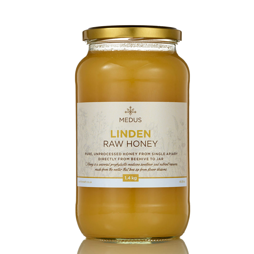 Raw Linden Honey Earthbreath