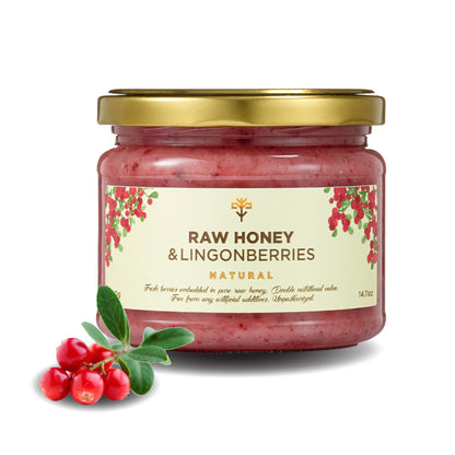 Honey with Lingonberries (Copy) Earthbreath