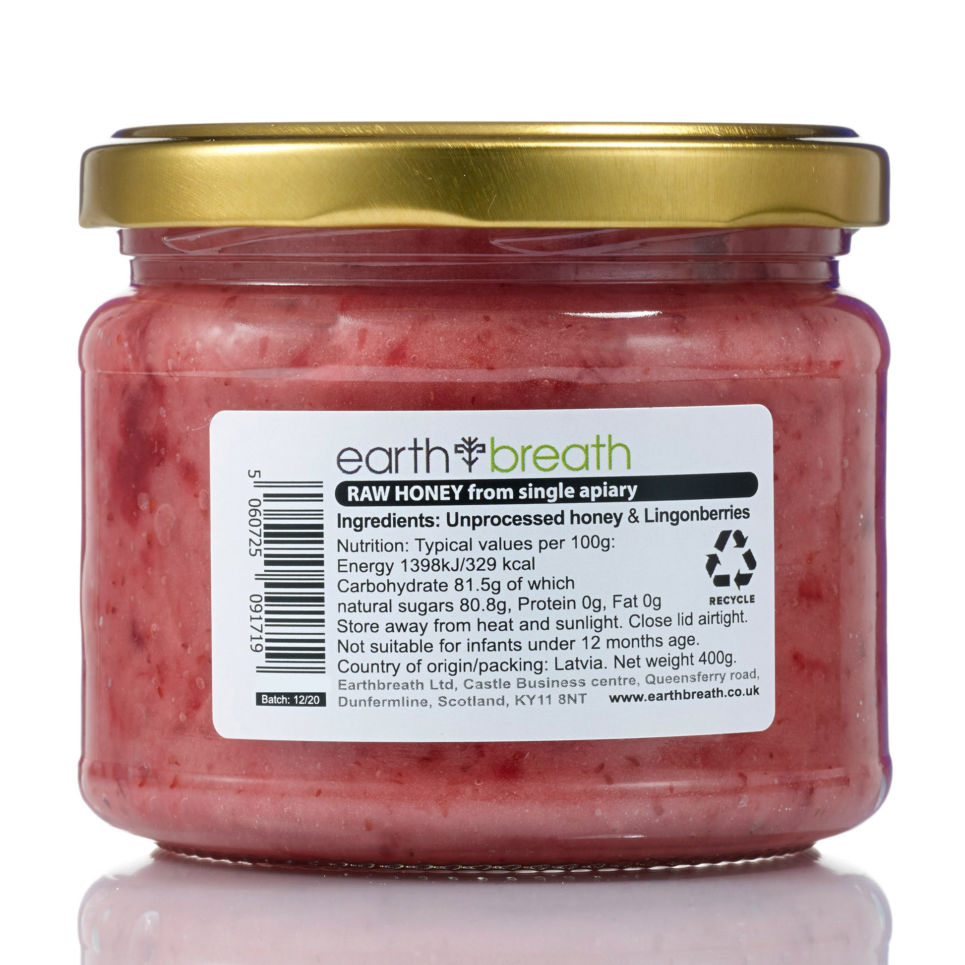 Honey with Lingonberries (Copy) Earthbreath