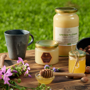 Organic Raw Spring Flower Honey Earthbreath