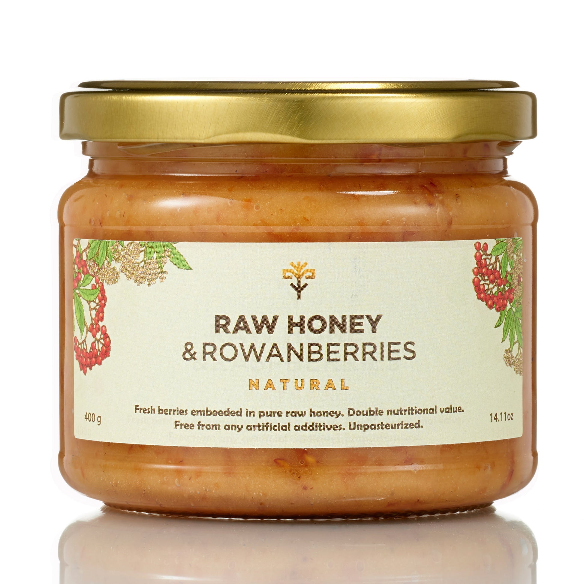 Honey with Rowan Berries (Copy) Earthbreath
