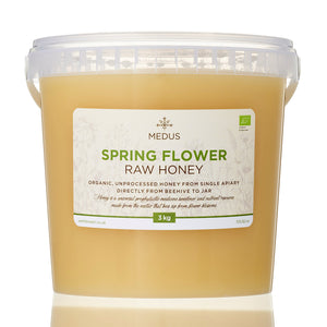 Organic Raw Spring Flower Honey Earthbreath