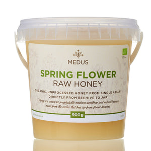 Organic Raw Spring Flower Honey Earthbreath