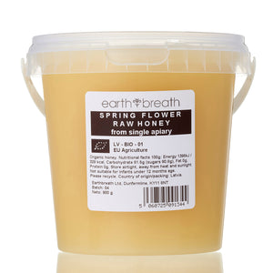 Organic Raw Spring Flower Honey Earthbreath