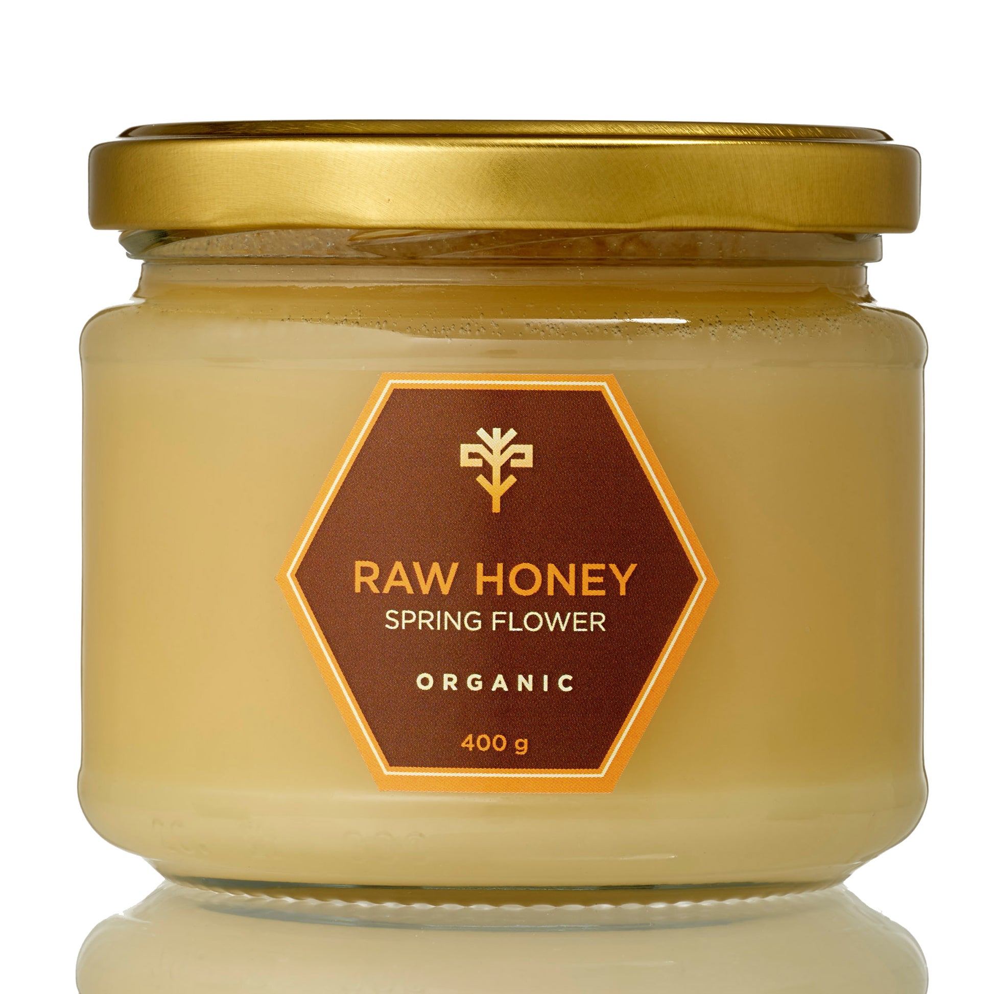 Organic Raw Spring Flower Honey 400g Earthbreath