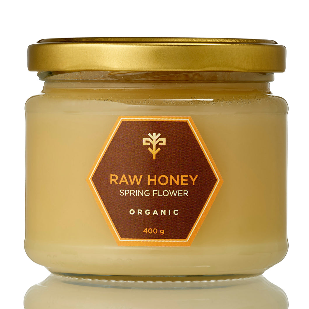 Organic Raw Spring Flower Honey Earthbreath