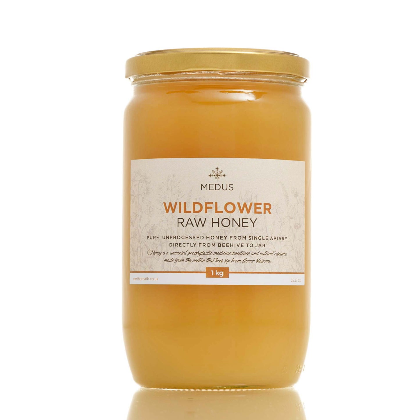 1kg Raw Honey - Wildflower | Forest | Clover | Heather | Spring | Meadow | Linden | Buckwheat Earthbreath